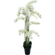 Phalaenopsis Orchidee in pot 140 cm Wit kunstplant