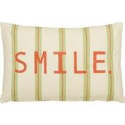 Mica Decorations Smile Sierkussen - Kussen met Kussenhoes - Woondecora...