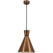 KONO pendel Ã˜25 E27 koper/wit