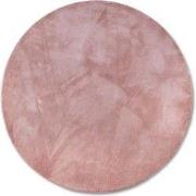 Villeroy & Boch Leon Hoogpolig Rond Vloerkleed Oud roze- 160 CM ROND