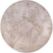 Villeroy & Boch Leon Hoogpolig Rond Vloerkleed Lichtgrijs- 200 CM ROND