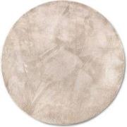 Villeroy & Boch Leon Hoogpolig Rond Vloerkleed Creme- 160 CM ROND