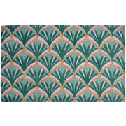 TATALIK - Deurmat - Groen - 50 x 80 cm - Kokosvezel