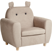 MARIBO - Kinderfauteuil - Taupe - Stof