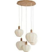 Hanglamp Huxi - Naturel - Ø53x158cm