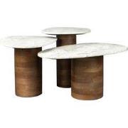 DUTCHBONE Side Table Suki (Set of 3)