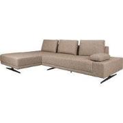 DUTCHBONE Sofa Shelly Cinnamon Left Chaise Longue