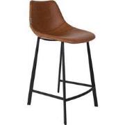 DUTCHBONE Counter Stool Franky Brown