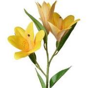 Clayre & Eef Kunstbloem 71 cm Geel Kunststof