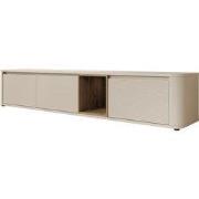 Meubella - Bijou - TV-Meubel - Beige - 215x41x42 cm