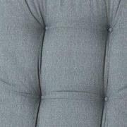 Kissen mona niedrig Basic grey (4 stuks)