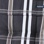 Kussen mona niedrig Nils taupe (4 stuks)