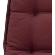 Kussen hoog 50 x 123 Panama bordeaux (4 stuks)