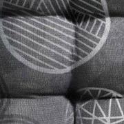 Toscane Zitkussen Circle grijs 46 cm x 46 cm (4 stuks)