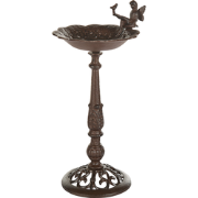 LARK - Vogelbadje - Bruin - IJzer