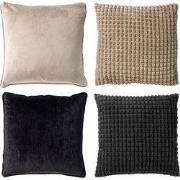 Dutch Decor KUSSENSET - 4-delig - Dual Harmony - 45x45 cm - sierkussen...