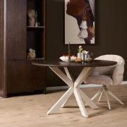 Starfurn Eettafel Madison Brown | 130 cm | Poot Sand