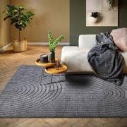 Elle Decoration New York Japandi Vloerkleed Antraciet- 200x280 CM
