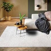 Elle Decoration New York Japandi Vloerkleed Wit- 120x170 CM
