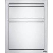 Inbouw afvalkast en keukenrolhouder (55x71 cm)