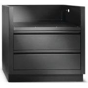 Onderkast inbouwgrill BI32 / BIG32 mat zwart