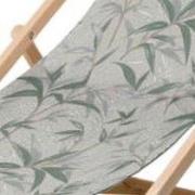 Houten strandstoel ca. 120x55 cm Palma natural natural outdoor finishi...