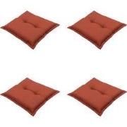 Stapelstoelkussen Cala natuurlijk natuurlijke buitenafwerking (4 stuks...