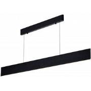 PURE LED pendel lang 180cm 37W zwart