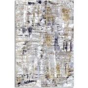Elle Decoration Saveh Laagpolig Vloerkleed Antraciet Goud- 160x230 CM