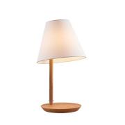 Lucande - Jinda Taffellamp White/Wood