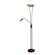 Lindby - Felicia Vloerlamp Rust/Amber