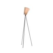 Northern - Oslo Wood VloerLamp Zwart/Beige