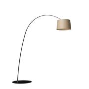 Foscarini - Twiggy LED Vloerlamp Black/Wood