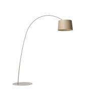 Foscarini - Twiggy LED Vloerlamp Greige/Wood