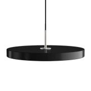 UMAGE - Asteria Hanglamp Black/Steel Top