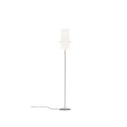 Serien Lighting - Club Vloerlamp S Brushed/Chintz White