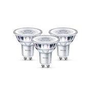 Philips - 3-pack Lichtbron LED 4,6W GU10