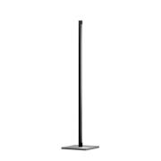 Light-Point - Inlay F1 Linear Vloerlamp Satin Matt Black/Satin Silver