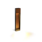 Marset - Lab B60 Bollard Graphite Grey/Rust Texture