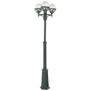 Norlys - Bologna Buiten Park Lamp Helder/Zwart