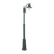 Norlys - Como 1 Buiten Park Lamp voor Beton Anchorage Zwart