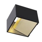 SLV - Logs In Wandlamp LED Dim-To-Warm Black/Brass