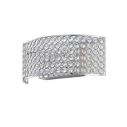 Lucande - Alizee Wandlamp Chrome/Clear