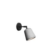 New Works - Material Wandlamp Light Grey Concrete