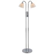 Nordlux - Ray 2-Spot Vloerlamp Chrome