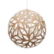 David Trubridge ltd - Floral Hanglamp Ø100 Wit 1 Kant