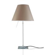 Luceplan - Costanza Tafellamp met Dimmer Alu/Shaded Stone