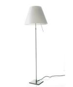 Luceplan - Costanza VloerLamp met Dimmer Alu/White