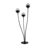 Lucande - Dustian 3 Vloerlamp Black