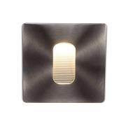 Lucande - Telke LED Square Buiten Inbouw Wandverlichting Steel